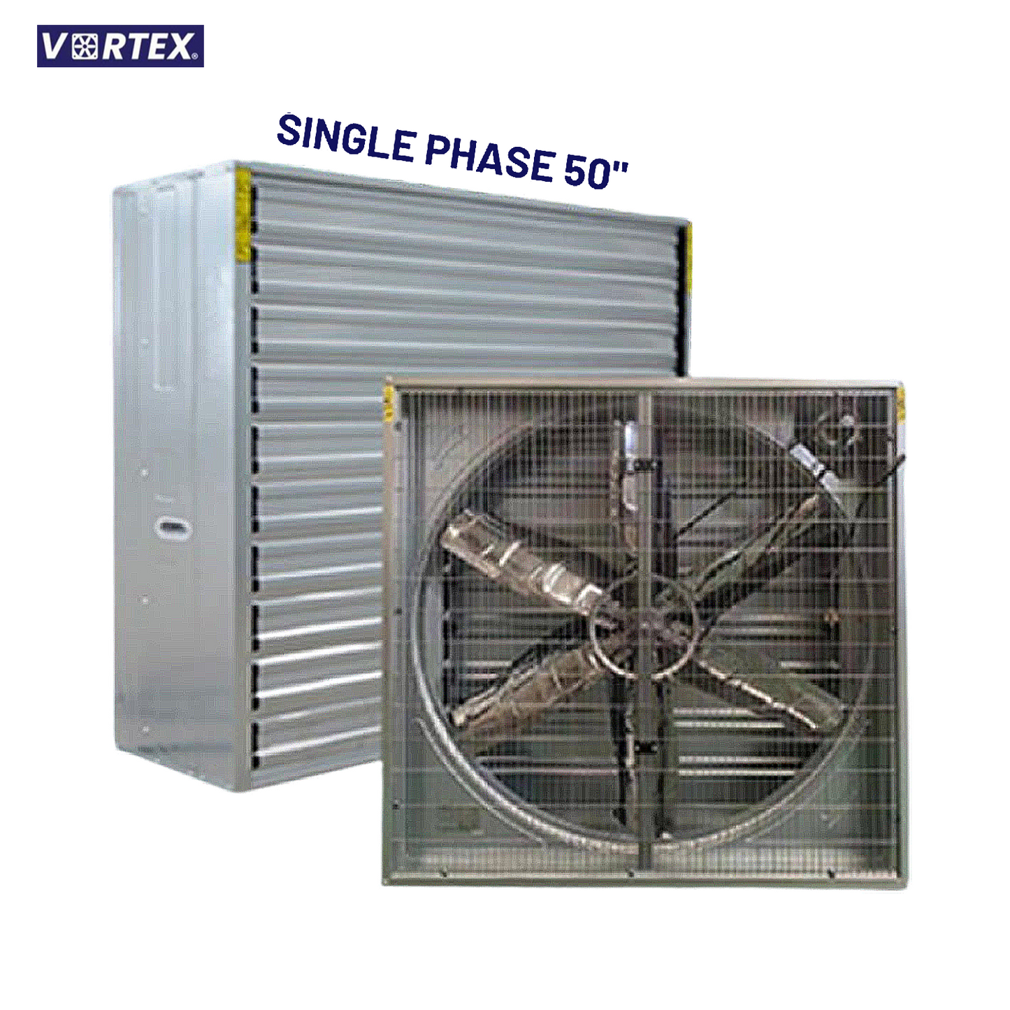 50" 3 PHASE INDUSTRIAL EXHAUST FAN VORTEX BRAND
